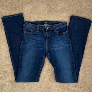 Joe’s Slim Fit Mini Boot Dark Demin Jean size 27